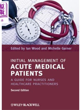 现货 急性内科患者初步处理 Initial Management Of Acute Medical Patients Ian Wood 英文原版 中商原版 Wiley【中商原版】