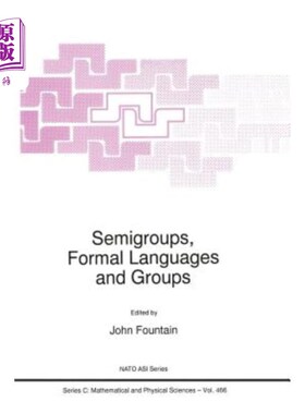 海外直订Semigroups, Formal Languages and Groups 半群、形式语言和群