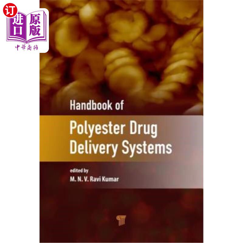 海外直订医药图书Handbook of Polyester Drug Delivery Systems 聚酯药物输送系统手册
