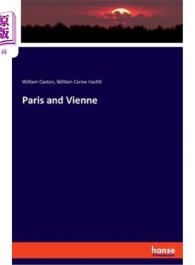 海外直订Paris and Vienne 巴黎和维也纳