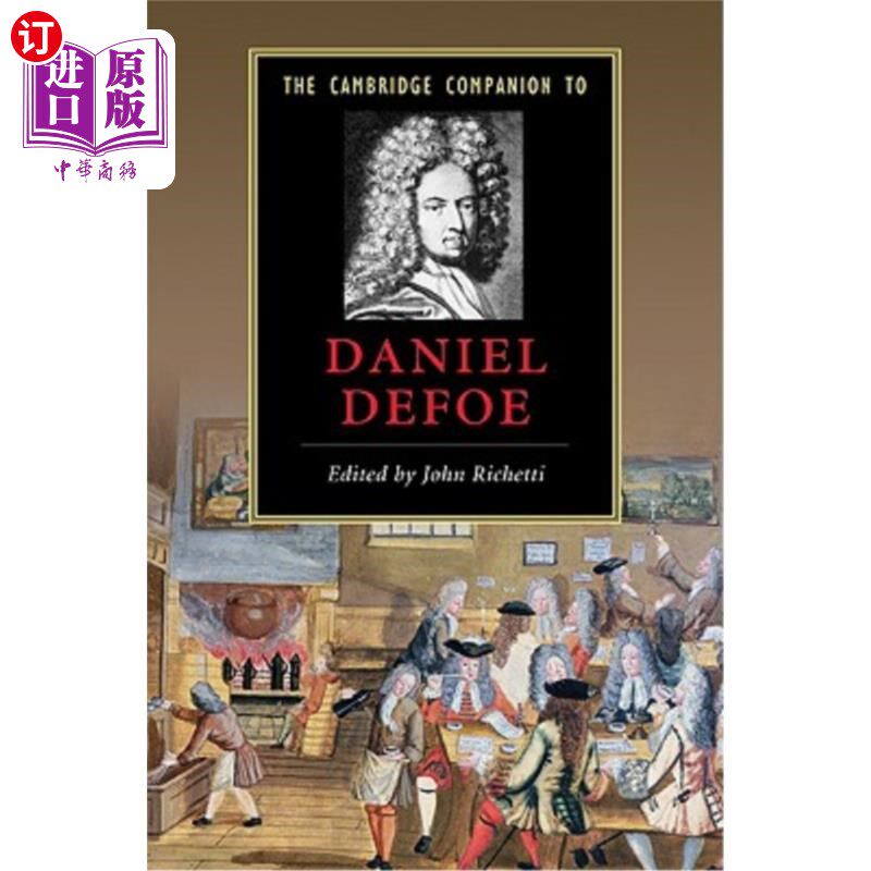 海外直订The Cambridge Companion to Daniel Defoe 丹尼尔·笛福的剑桥伴侣