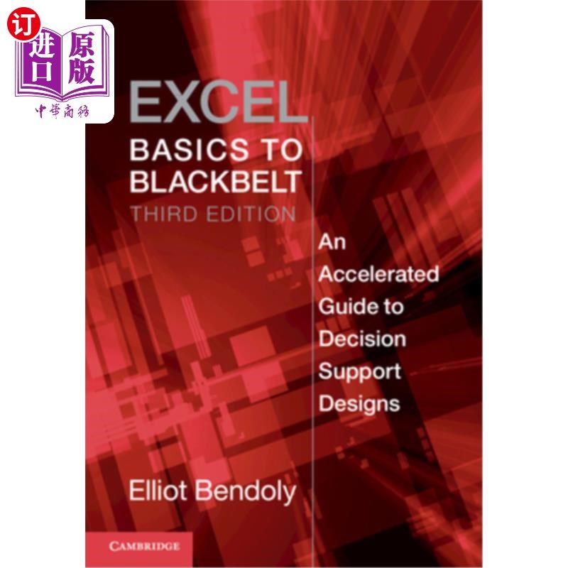 海外直订Excel Basics to Blackbelt: An Accelerated Guide to Decision Support Designs Excel基础到黑带:决策支持设计加