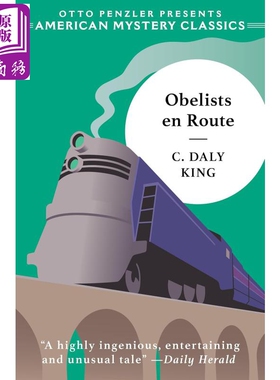 预售 途中的方尖碑 Norton美国经典推理小说系列 Obelists En Route 英文原版 C Daly King 侦探悬疑故事 【中商原版】