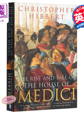 【中商原版】美第奇家族的兴衰 英文原版 The Rise and Fall of the House of Medici 欧洲史 Christopher Hibbert