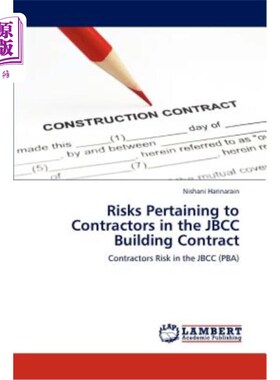 海外直订Risks Pertaining to Contractors in the JBCC Building Contract