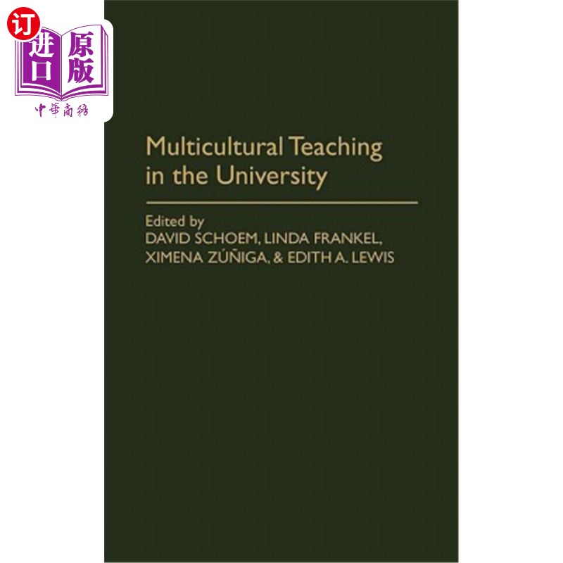 海外直订Multicultural Teaching in the University 大学多元文化教学