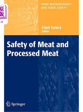 海外直订Safety of Meat and Processed Meat 肉及加工肉的安全