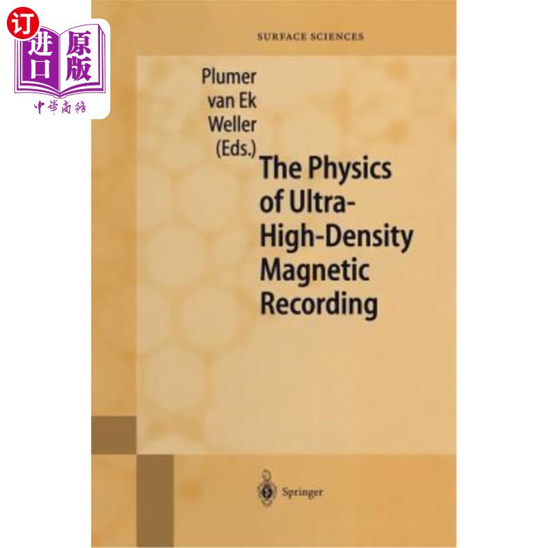 海外直订The Physics of Ultra-High-Density Magnetic Recording 超高密度磁记录物理