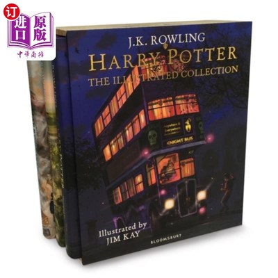 海外直订Harry Potter - The Illustrated Collection 《哈利·波特:画报合集