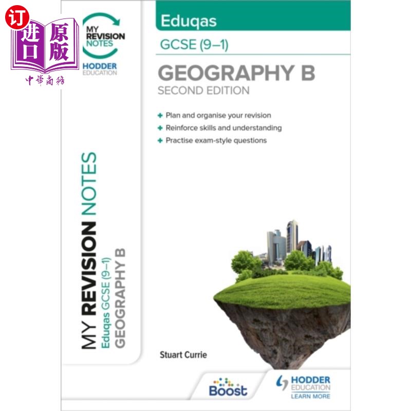 海外直订My Revision Notes: Eduqas GCSE (9-1) Geography B...