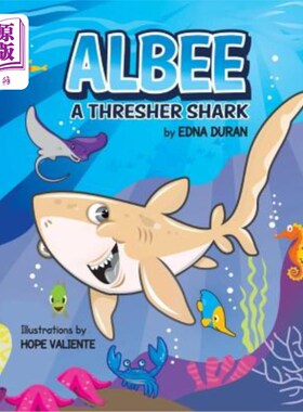 海外直订Albee, a Thresher Shark 阿尔比，脱粒鲨鱼