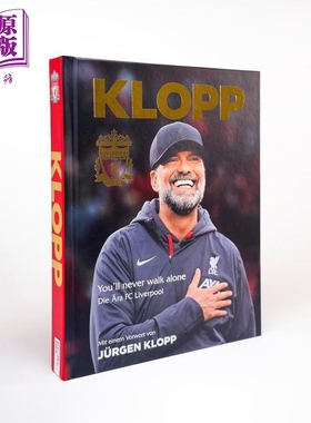 预售 【德文版】尤尔根克洛普 利物浦足球俱乐部时代 Jurgen Klopp Die Ara FC Liverpool 德文原版 Collectif【中商原版】