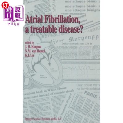 海外直订医药图书Atrial Fibrillation, a Treatable Disease? 心房颤动，一种可以治疗的疾病?