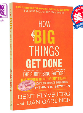 如何完成大事 How Big Things Get Done 英文原版 Bent Flyvbjerg and Dan Gardner 经管励志 自我提升【中商原版】