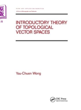 海外直订Introductory Theory of Topological Vector Spates 拓扑向量空间的导论