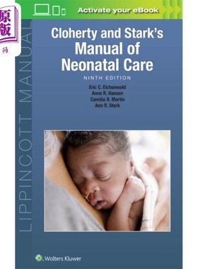 克洛赫蒂与斯塔克 新生儿护理手册 Cloherty and Starks  Manual of Neonatal Care 英文原版 Hansen 常规 复杂病【中商原版?