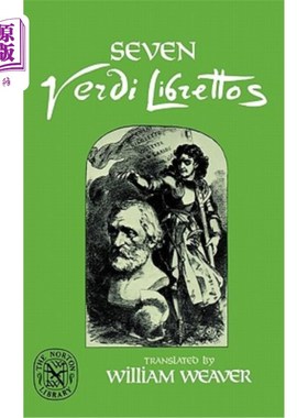 海外直订Seven Verdi Librettos 七威尔第译本