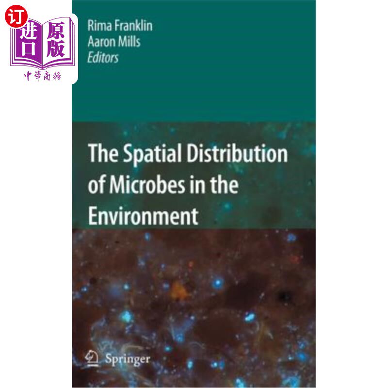 海外直订The Spatial Distribution of Microbes in the Environment 环境中微生物的空间分布