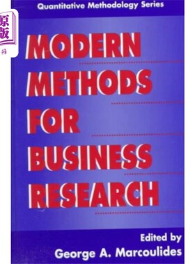 海外直订Modern Methods for Business Research 现代商业研究方法