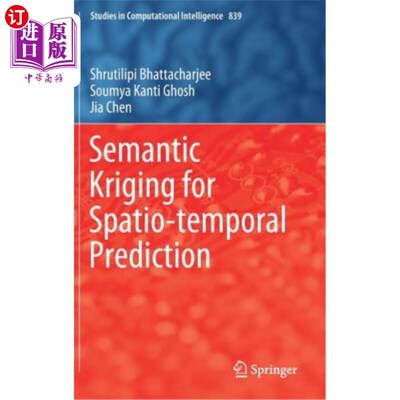 海外直订Semantic Kriging for Spatio-Temporal Prediction 时空预测的语义克里格