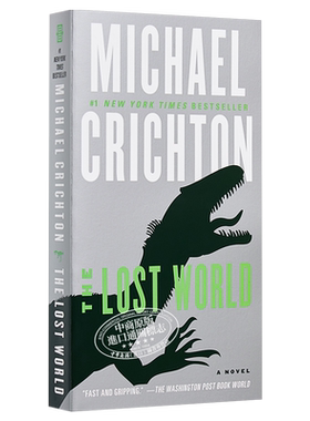 失落的世界 英文原版 The Lost World Jurassic Park 2 侏罗纪公园2 迈克尔·克莱顿 MichaelCrichton 恐龙 豆瓣高分【中商原