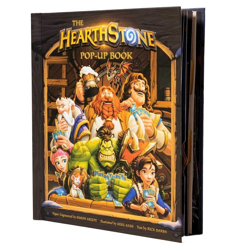 【中商原版】【立体书】炉石传说 英文原版 The Hearthstone Pop-up Book Mike Sass Insight Editions