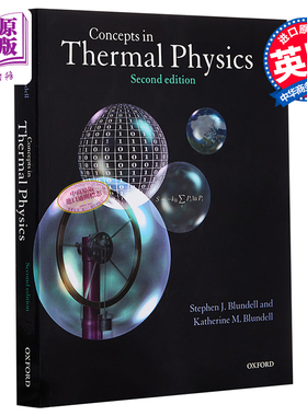 预售 热物理概念：热力学与统计物理学 豆瓣阅读 英文原版 Concepts in Thermal Physics Stephen J. Blundell【中商原版】