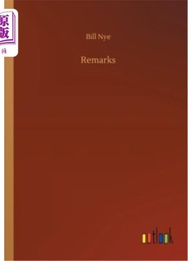 海外直订Remarks 评论