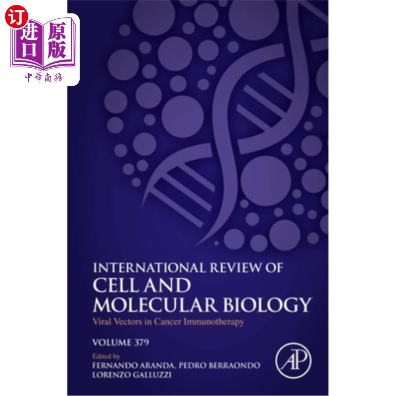 海外直订Viral Vectors in Cancer Immunotherapy: Volume 379 癌症免疫治疗中的病毒载体:卷379