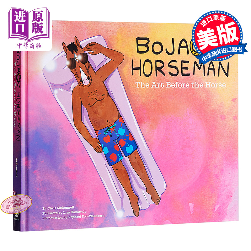 现货【中商原版】马男波杰克：幕后的艺术故事英文原版 BoJack Horseman: The Art Before the Horse电视动画设定集