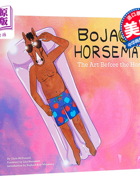 预售 【中商原版】马男波杰克：幕后的艺术故事 英文原版 BoJack Horseman: The Art Before the Horse 电视动画设定集