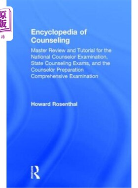 海外直订医药图书Encyclopedia of Counseling: Master Review and Tutorial for the National Counselo 咨询百科全书：全国