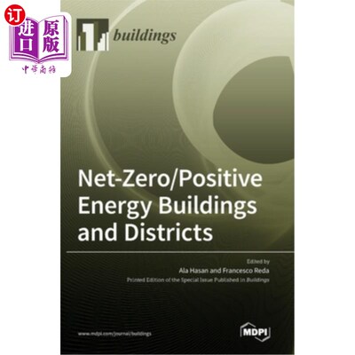 海外直订Net-Zero/Positive Energy Buildings and Districts 零净/正能量建筑及地区
