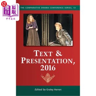 文本与演示 海外直订Text 2016 Presentation 2016年
