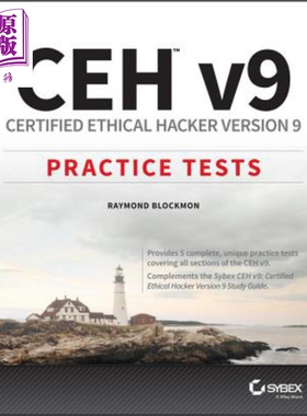 现货 CEH v9 Certified Ethical Hacker Version 9 Practice Tests Sean Philip Oriyano 英文原版【中商原版】wiley