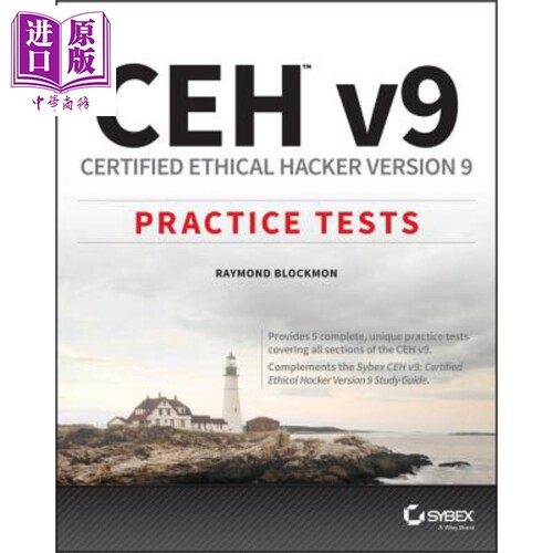 现货 CEH v9 Certified Ethical Hacker Version 9 Practice Tests Sean Philip Oriyano 英文原版【中商原版】wiley