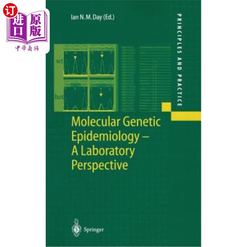 海外直订医药图书Molecular Genetic Epidemiology: A Laboratory Perspective 分子遗传流行病学:实验室视角
