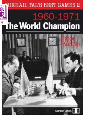 海外直订The World Champion: Mikhail Tal's Best Games 2 世界冠军:Mikhail Tal的最佳游戏