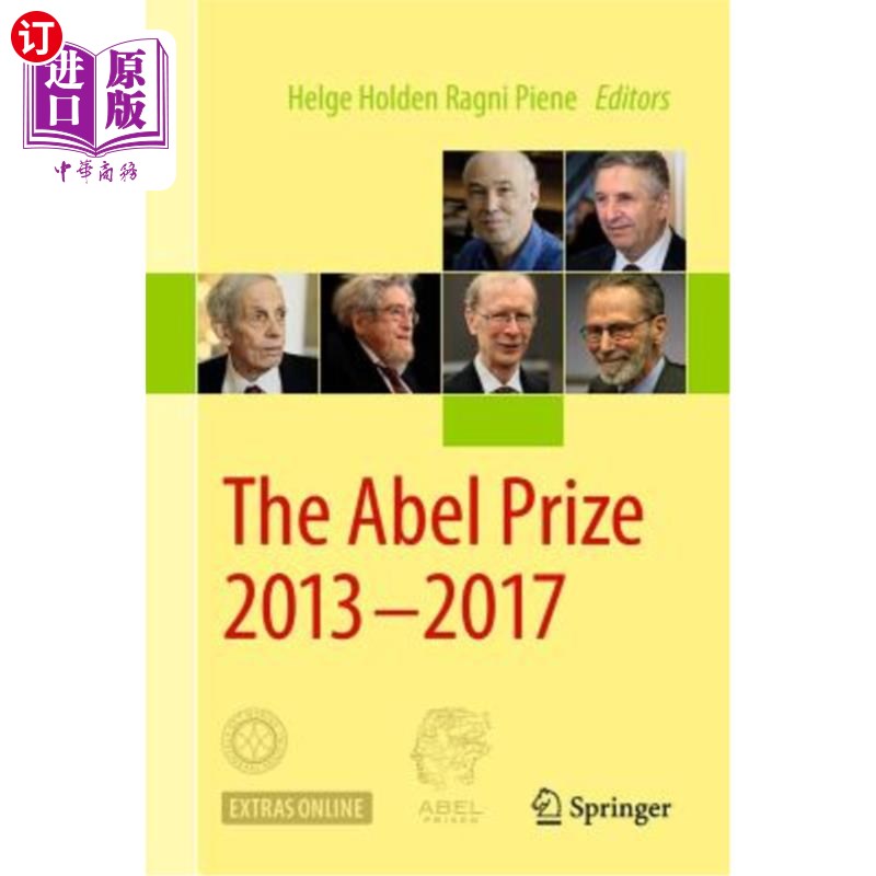 海外直订The Abel Prize 2013-2017 2013-2017年亚伯奖