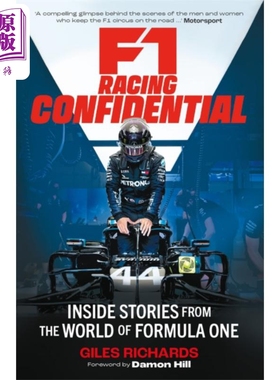 F1赛车机密 一级方程式赛车世界的内幕故事 F1 Racing Confidential 英文原版 Giles Richards Formula One