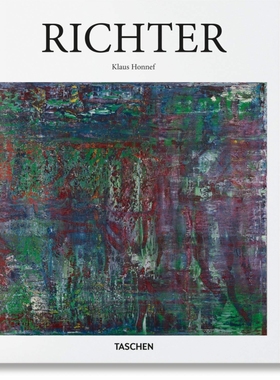 预售 Gerhard Richter 进口艺术 里希特 Taschen Basic Art基础艺术系列 抽象表现主义 现代艺术 现实主义【中商原版】