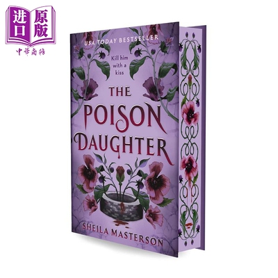 预售 毒之女 刷边版 The Poison Daughter 希拉·马斯特森 英文原版 Sheila Masterson 浪漫爱情小说【中商原版】