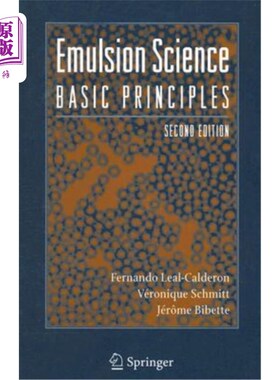 海外直订Emulsion Science: Basic Principles 乳剂科学：基本原理