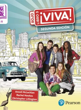 海外直订Viva! 3 Rojo Segunda Edicion Pupil Book 还活着!3红色学生书
