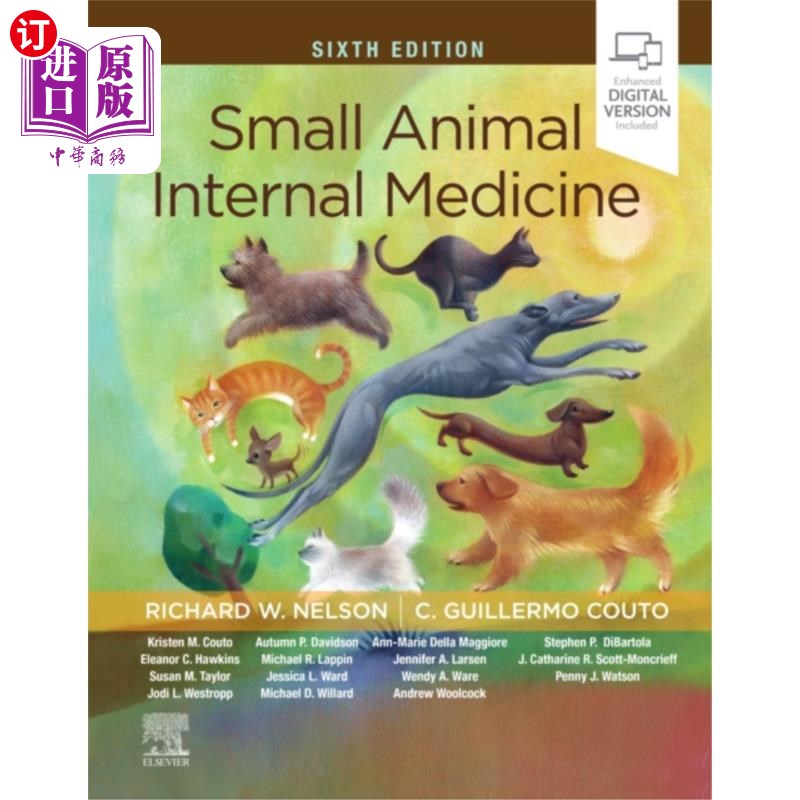 海外直订医药图书Small Animal Internal Medicine 小动物内科