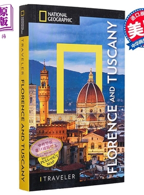 国家地理旅行者 佛罗伦萨与托斯卡尼 英文原版 National Geographic Traveler Florence and Tuscany【中商原版】