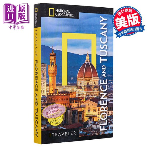 国家地理旅行者 佛罗伦萨与托斯卡尼 英文原版 National Geographic Traveler Florence and Tuscany【中商原版】