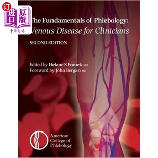 海外直订医药图书Fundamentals of Phlebology: Venous Disease for C... 静脉学基础:临床医师静脉疾病