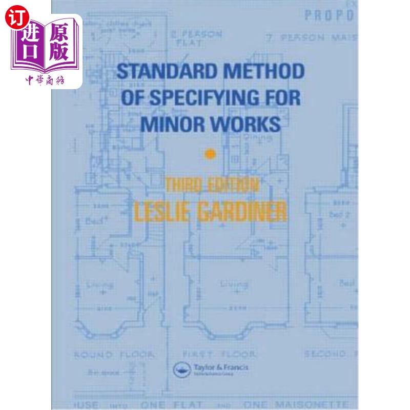 海外直订Standard Method of Specifying for Minor Works 小型工程的标准指定方法