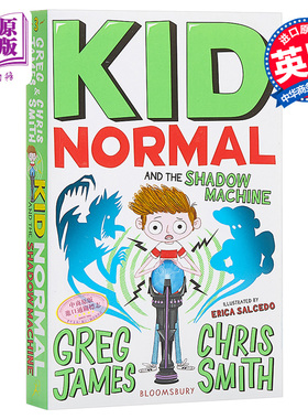 预售 【中商原版】麻瓜小子和影子机器 英文原版 Kid Normal and the Shadow Machine 少年文学 青少年小说 6-12岁